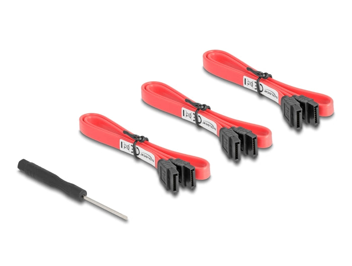 Delock 3 Port SATA und 2 Slot M.2 Key B PCI Express x4 Karte - Low Profile Formfaktor
