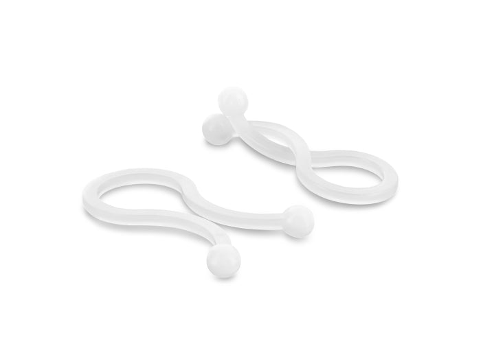 Delock Kabeldriller Ø 11 mm transparent, 100 Stück
