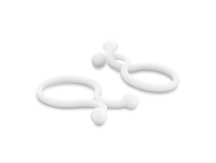 Delock Kabeldriller Ø 18 mm transparent, 100 Stück