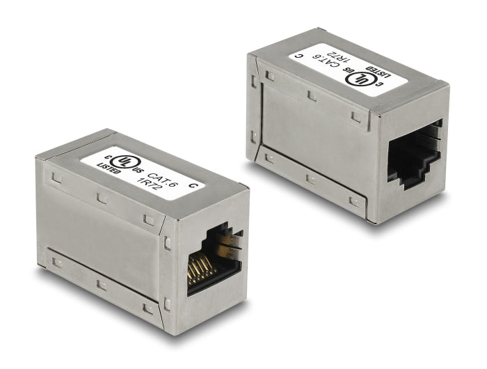 Delock Adapter RJ45 Buchse > RJ45 Buchse Cat.6 STP