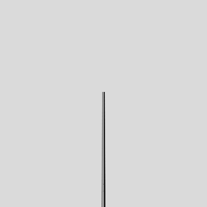 BEGA Lichtmast 3m 76mm ST lack 70888
