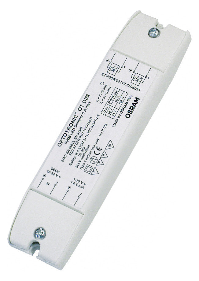 OSRAM LED-Steuerung 120W 24V 1-10V IP20 Optotronic OT DIM Kstgeh 172x42x20mm