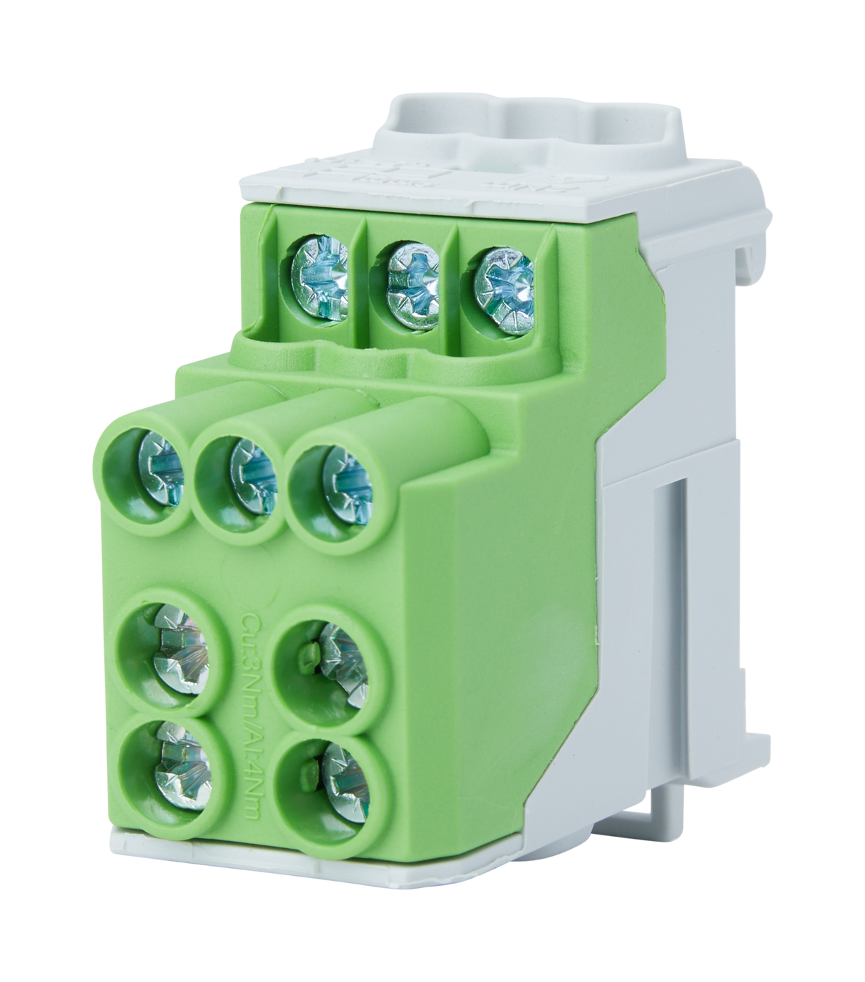 F-TRONIC Unterverteilungsblock 1P gn/ge 2x25mm²+6x10mm² UVB100GNGE
