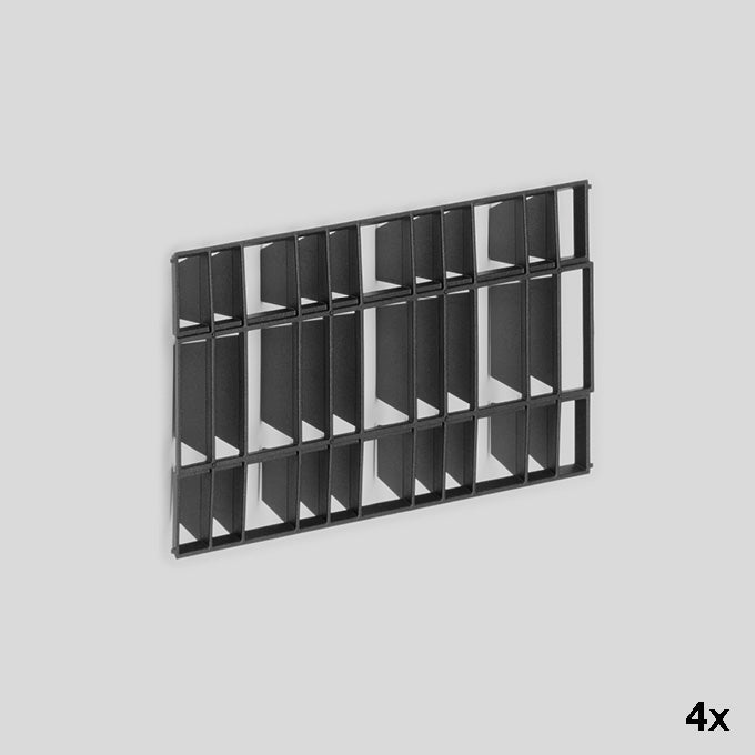 BEGA Radialraster sw sym direkt mt Kst 71103