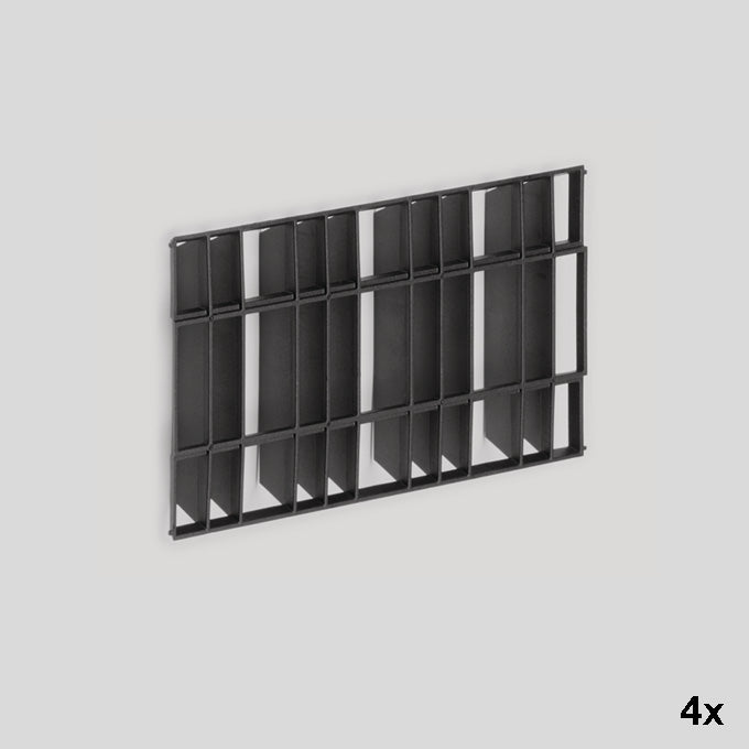 BEGA Radialraster sw sym direkt mt Kst 71104
