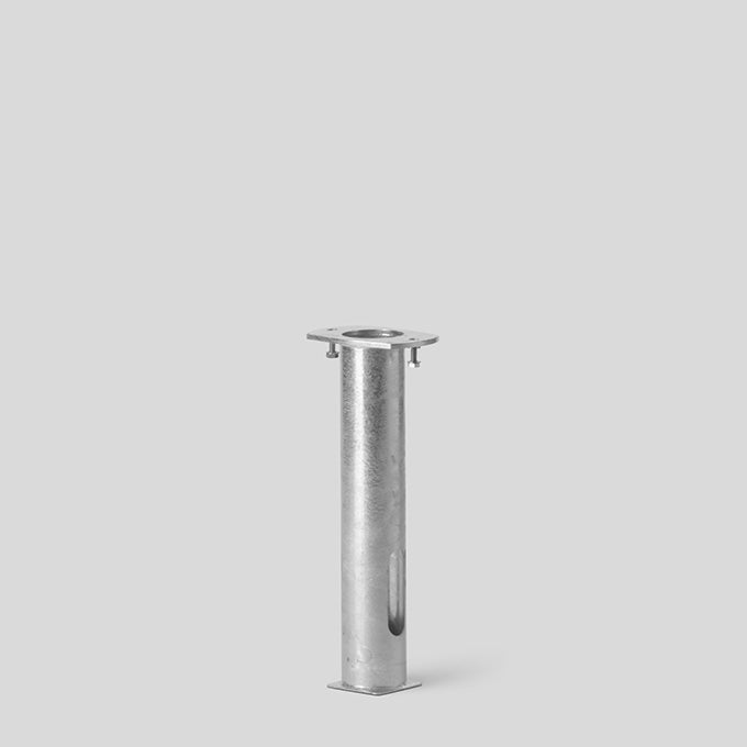 BEGA Erdeinbausockel gr ST 125mm L155mm 71178 B85mm H400mm