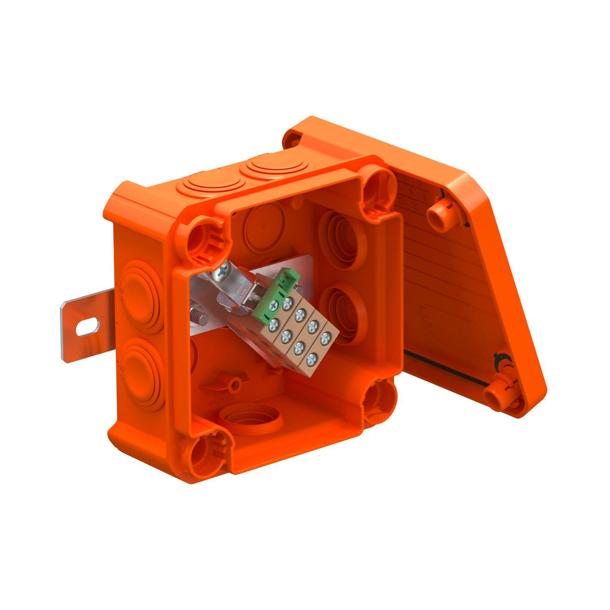 BETTERMANN Abzweigdose Schraubkl IP66 T60ED 06A 6qmm 114x114x58,6mm quadrat