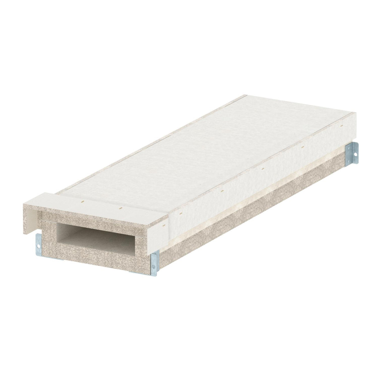 BETTERMANN Brandschutzkanal I90 E30 lose BSKH09-K0521 unbeh 338x140mm L1000mm