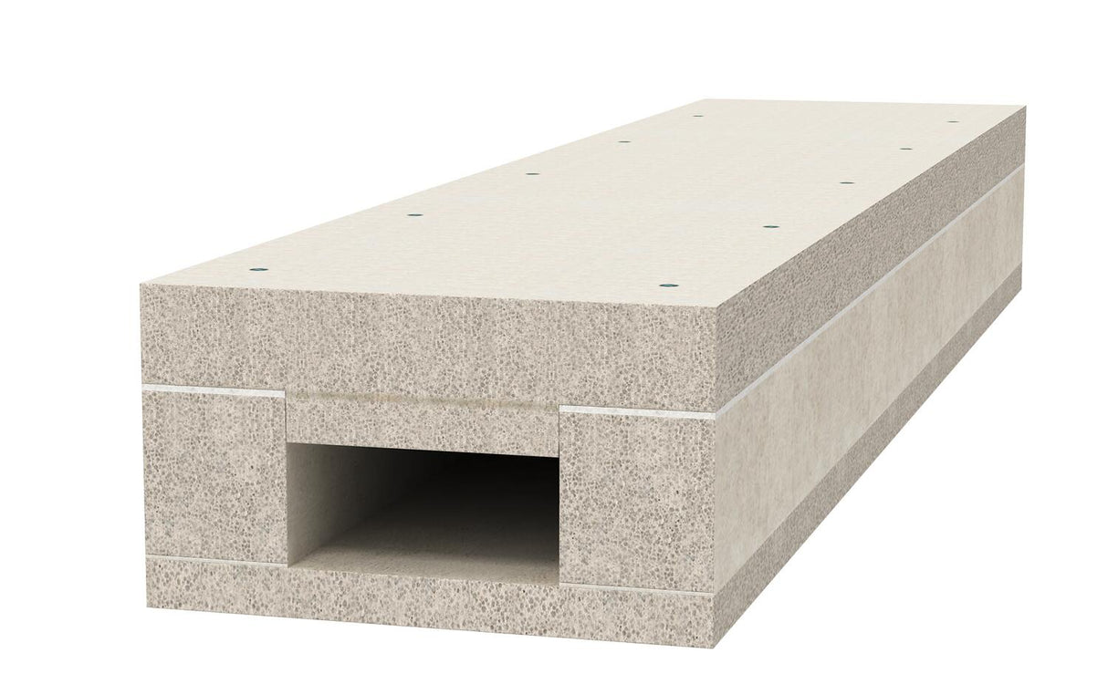BETTERMANN Brandschutzkanal I120 E90 BSKD12-K0511 230x130mm L1000mm schraub