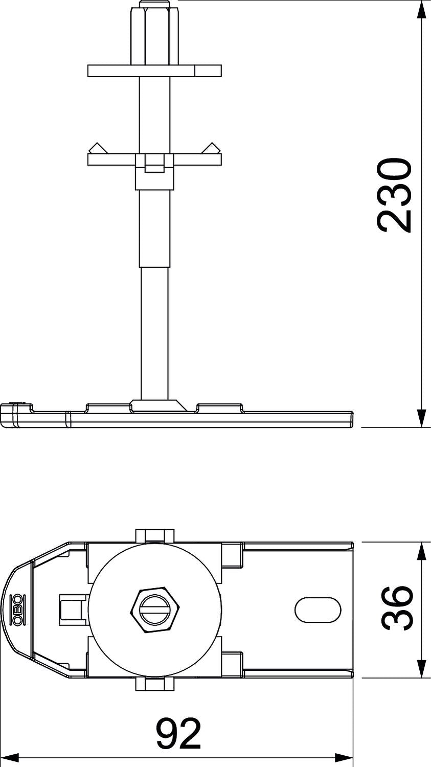BETTERMANN Stellbügel IBNEV 230