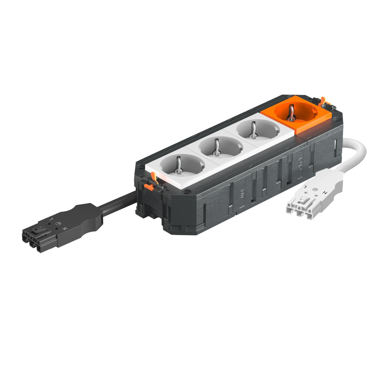 BETTERMANN Gerätebecher bestückt 1f/2f UTC4 W W3OR1 218mm SystemSteckverb