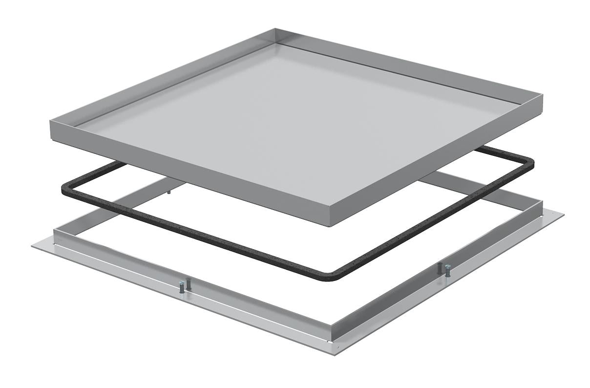 BETTERMANN Kassettenrahmen VA quadrat RK V2 15 15mm 13mm Unterflurdosenaufbau