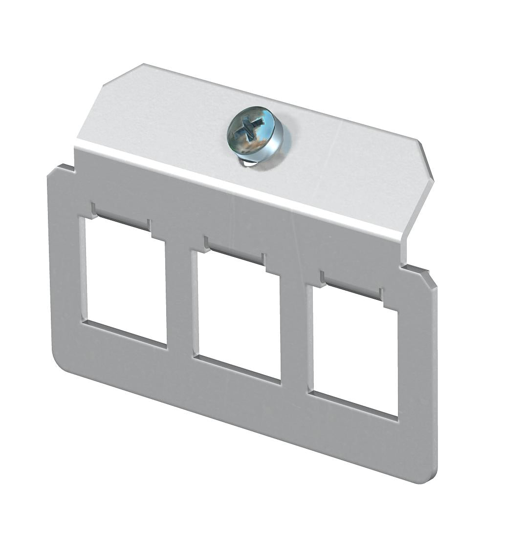 BETTERMANN Vollplatte Mod-Jack 3f alu MTM 3F Schraubbef