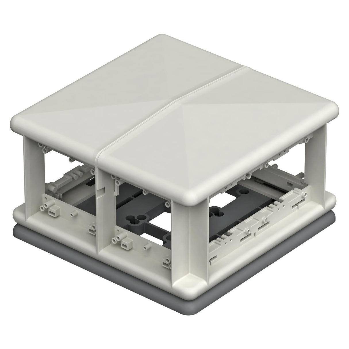 BETTERMANN Aufflur-Tank PA RAL7035 8f T8NL 00C 7035 225x138x225mm horiz