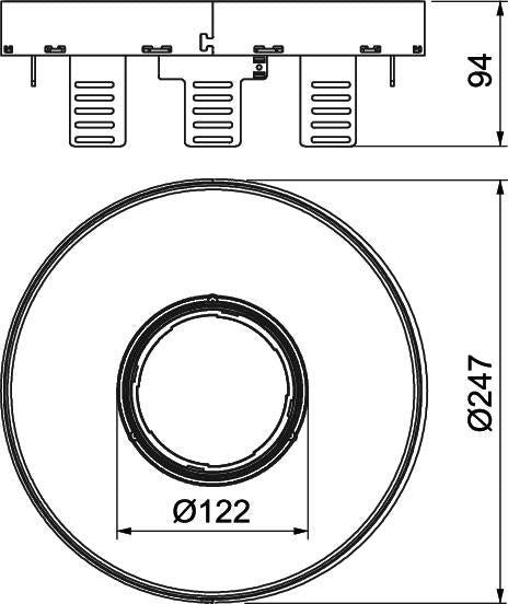 BETTERMANN Kassette VA rnd 275mm RKFRN2UZD3R7VS25