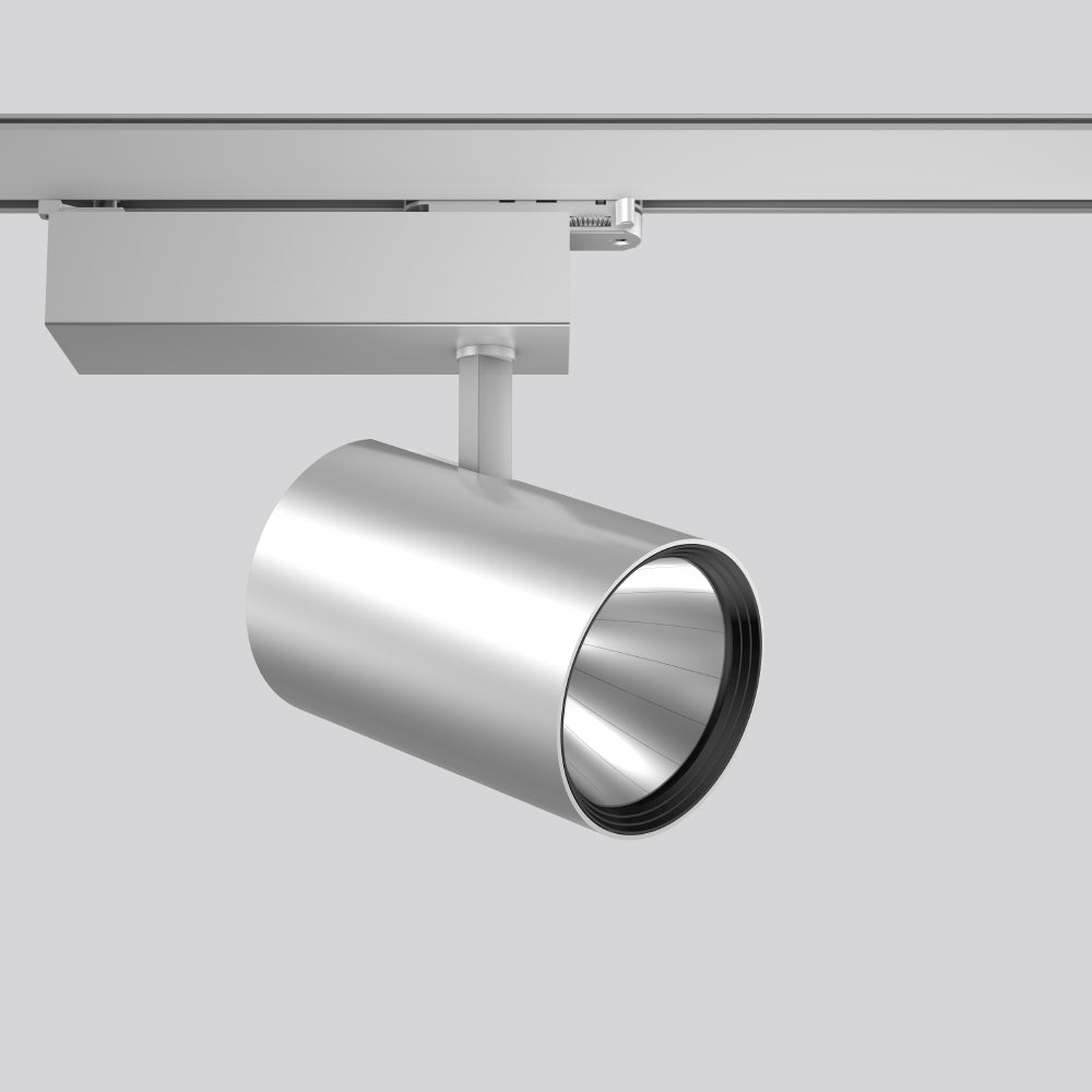 RZB LED-Schienenstrahler 63W Konv 1LED DEECOS S 742299.004.1 si 4000K ws si mt