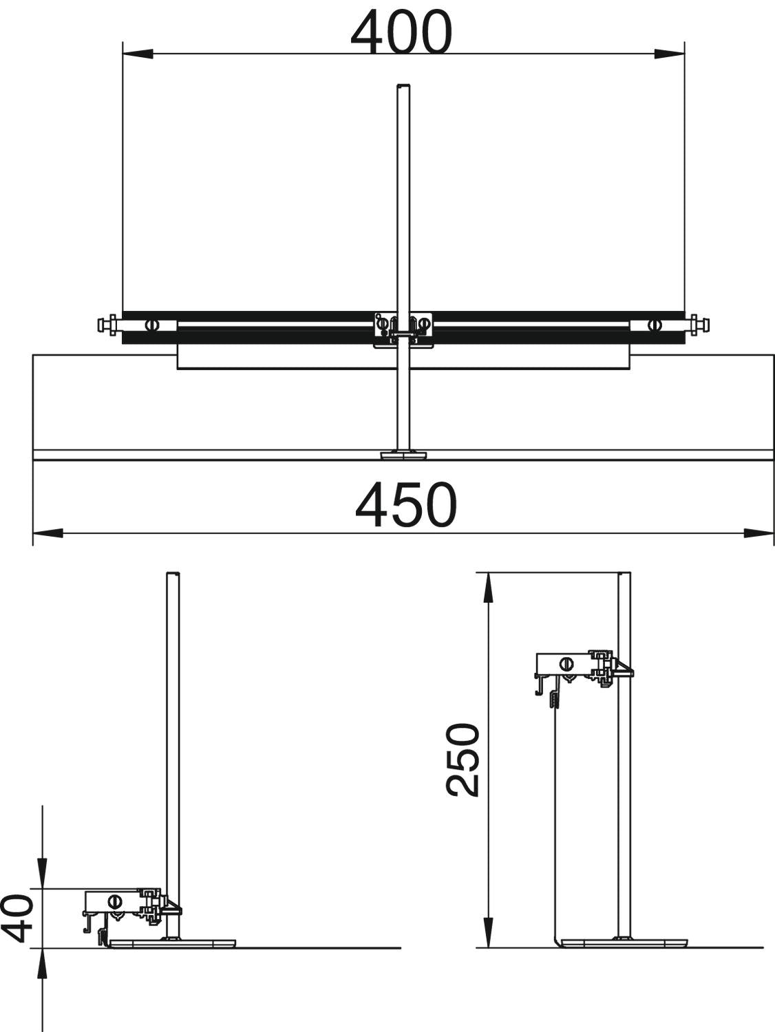 BETTERMANN Endstück UF-K 40x400mm OKA-G40040240ES f.estr.bünd/offen.UF-K