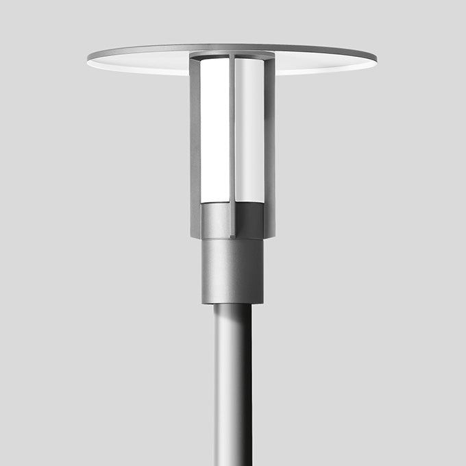 BEGA LED-Aufsatzleuchte 26,5W 76mm 4000K 77120AK4 2874lm si Konv Alu Kst_opal