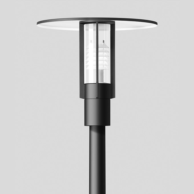 BEGA LED-Aufsatzleuchte 26,5W 76mm 3000K 77142K3 1791lm graphit Konv Alu Kst_tr