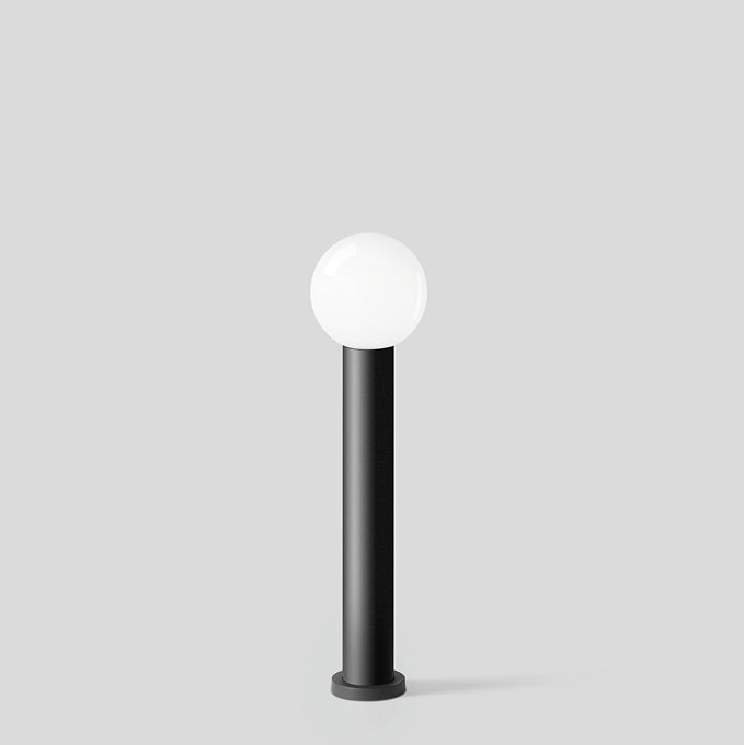 BEGA LED-Pollerleuchte 4,8W IP65 3000K 77224K3 539lm graphit Alu Gl_opal