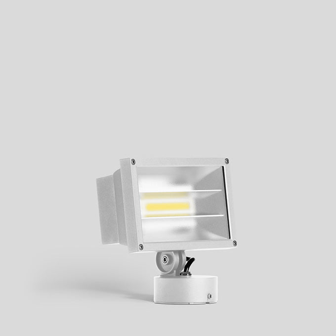 BEGA LED-Anbaustrahler 30,4W Konv DALI 77537WK3 1LED ws 3000K ws 3404lm ws mt