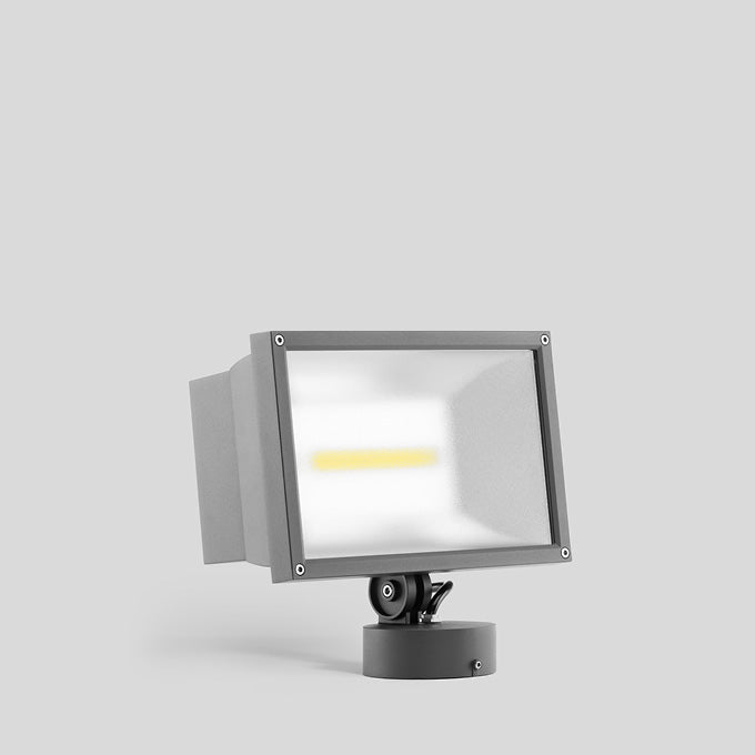 BEGA LED-Anbaustrahler 71W Konv DALI si 77582AK4 1LED 4000K ws 8386lm si mt Alu