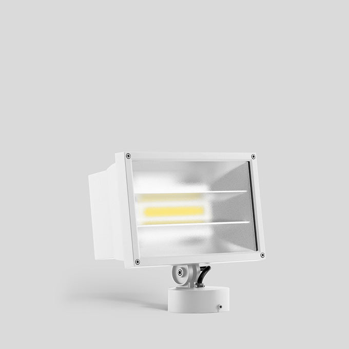 BEGA LED-Anbaustrahler 71W Konv DALI ws 77584WK3 1LED 3000K ws 7535lm ws mt Alu