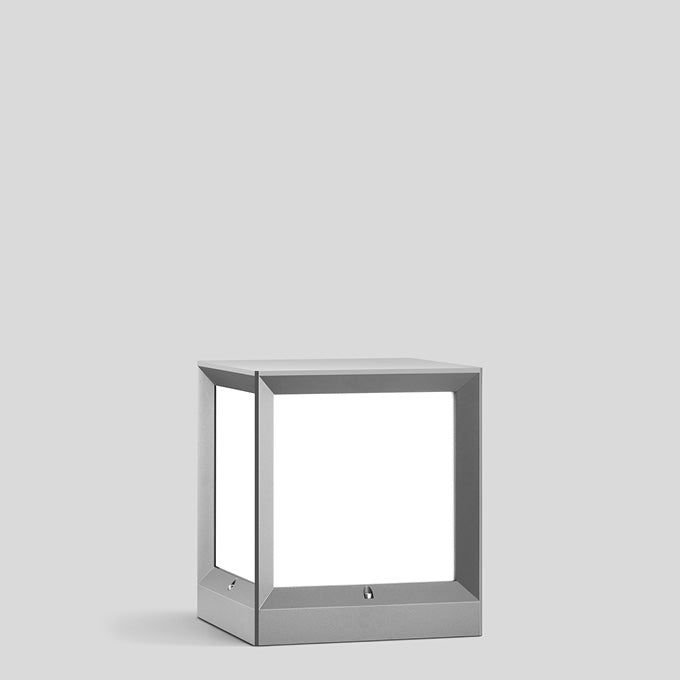 BEGA LED-Pollerleuchte 15W IP65 3000K si 77764AK3 926lm Alu Kst_opal