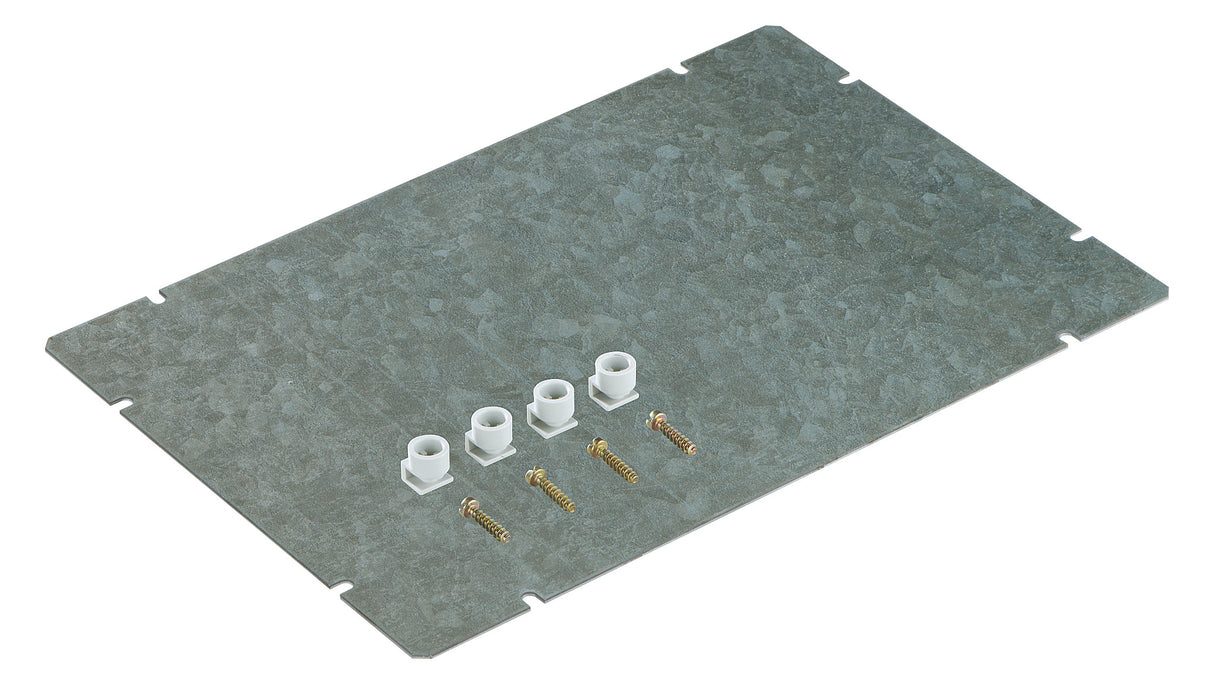 SPELSBERG Montageplatte Verteiler ST GMS 1 lack 160x260mm Lochung