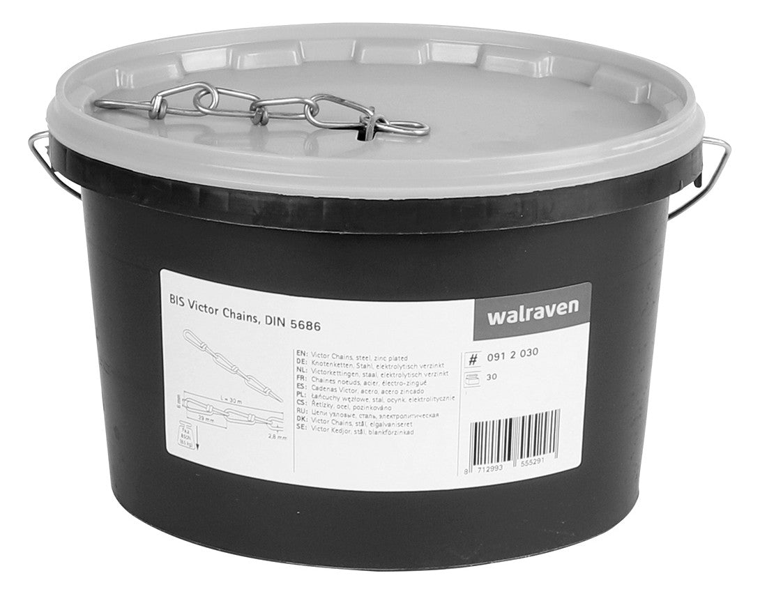 WALRAVEN Knotenkette 2,8x39mm ST g/vz 0912030 800N