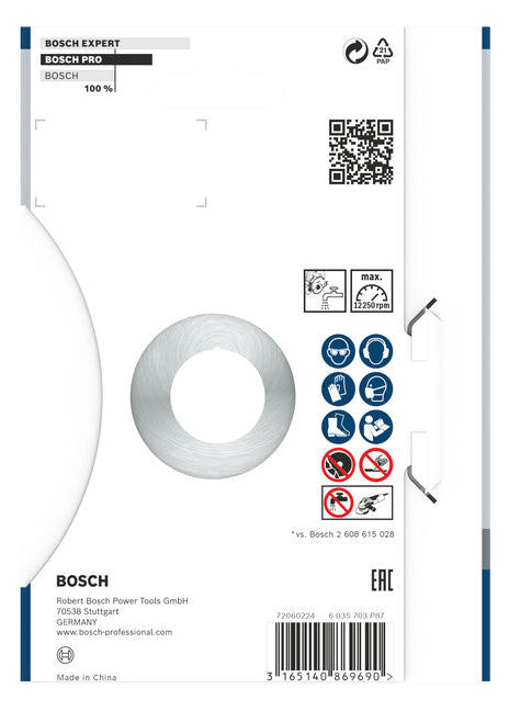 BOSCH-EW Diamant-Trennscheibe 125x10mm 2608615059 f.Backstein f.Beton f.Metall