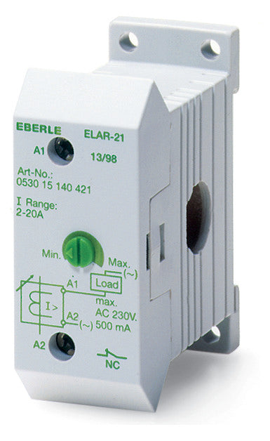 EBERLE Lastabwurfrelais 2-20A 2-20A/ansp ELAR 20 1S 265V AC 2TE