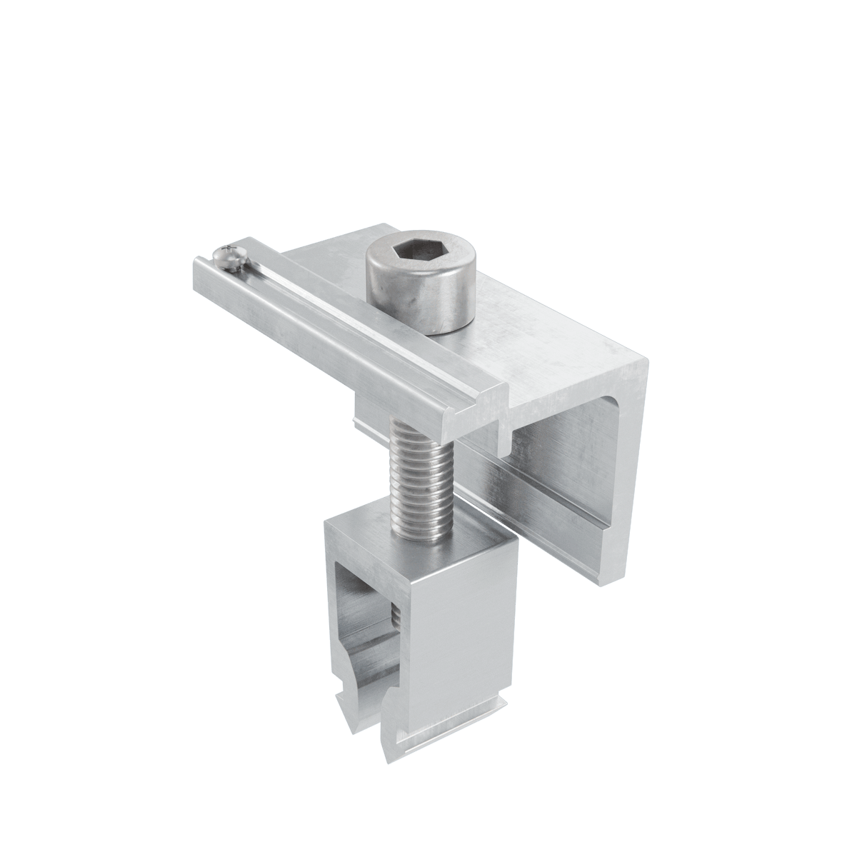 Alumero easyCLAMP Endklemme, 30 - 42 mmClick mit Pin