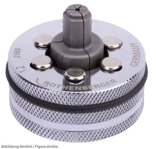 Aufweitkopf Rothenberger ROLOCK 12mm mit Bajonett, nicht ROCAM (kein Gewinde)