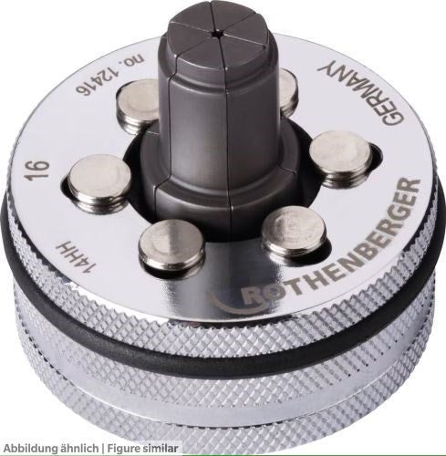 Aufweitkopf Rothenberger ROLOCK 16mm mit Bajonett, nicht ROCAM (kein Gewinde)