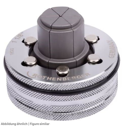 Aufweitkopf Rothenberger ROLOCK 1-1/8" mit Bajonett, nicht ROCAM (kein Gewinde)