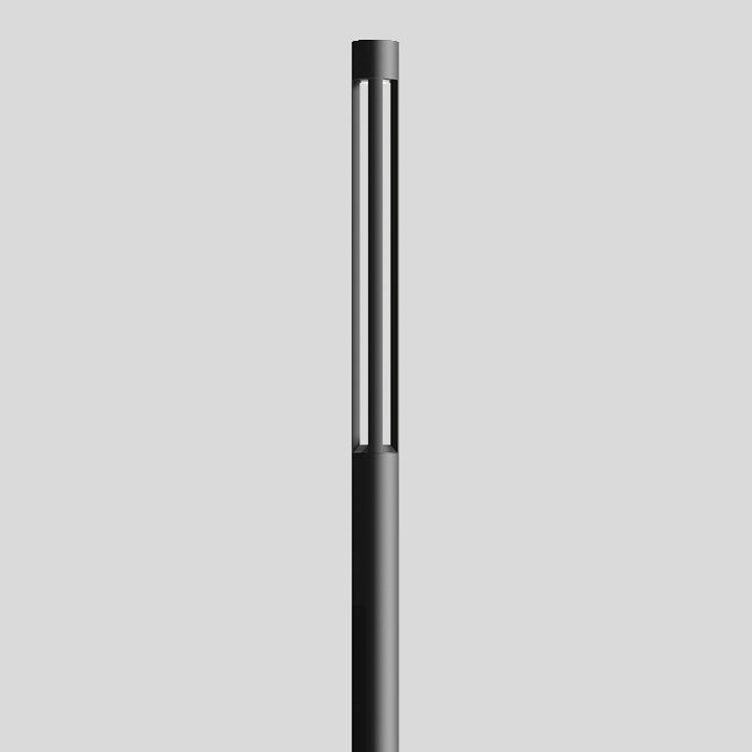 BEGA LED-Wegeleuchte 43,5W IP65 3000K 84064K3 2349lm graphit Alu Gl_opal