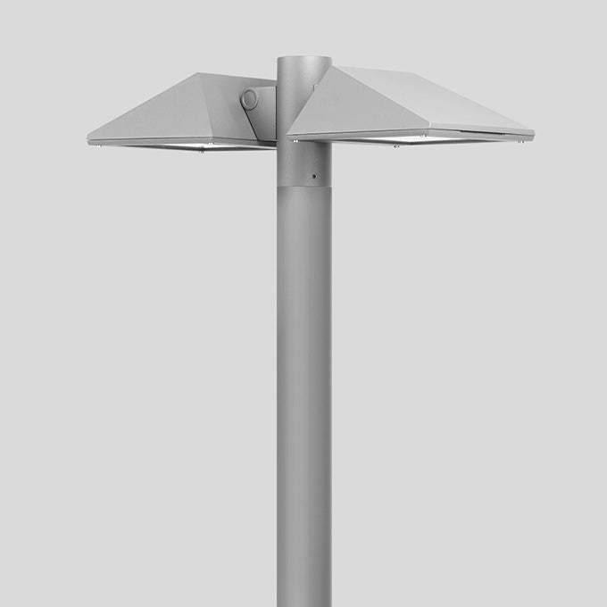 BEGA LED-Aufsatzleuchte 44W 60mm 3000K 84106AK3 5704lm si Konv Alu Gl_tr IP65