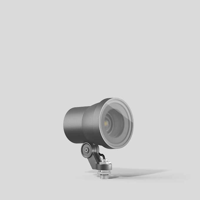 BEGA LED-Anbaustrahler 12,5W Konv DALI 84116AK3 1LED si 3000K ws 792lm si mt