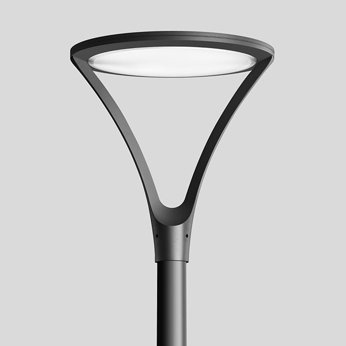 BEGA LED-Aufsatzleuchte 25,8W 76mm 4000K 84120K4 2671lm graphit Konv Alu IP65