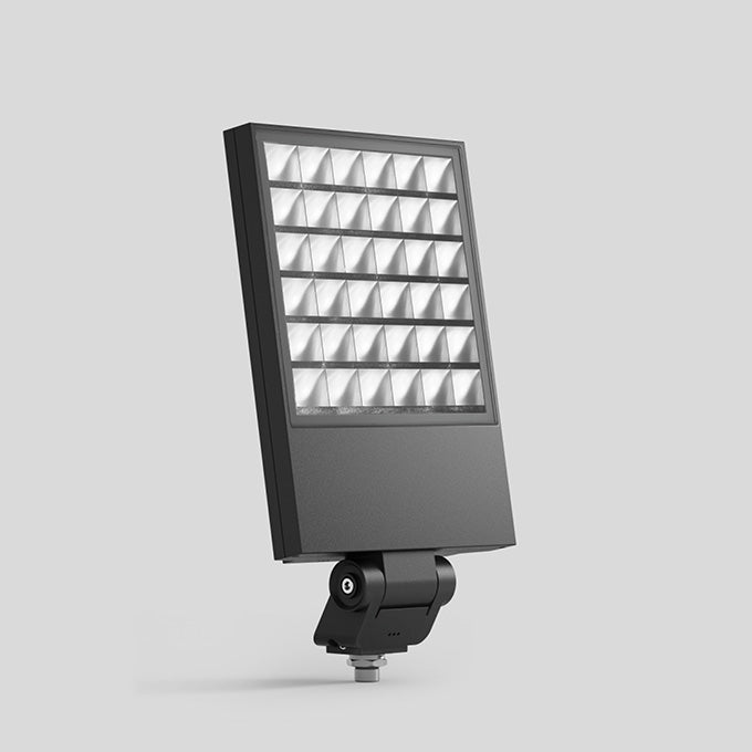 BEGA LED-Anbaustrahler 105W Konv DALI ws 84232K4 4LEDs graphit 4000K 7742lm mt