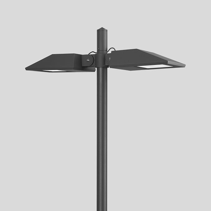 BEGA LED-Aufsatzleuchte 212W 76mm 3000K 84251K3 25158lm graphit Konv Alu Gl_tr