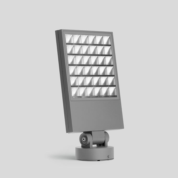 BEGA LED-Anbaustrahler 105W Konv DALI si 84350A 1LED RGBW 4262lm si mt RF:hglz