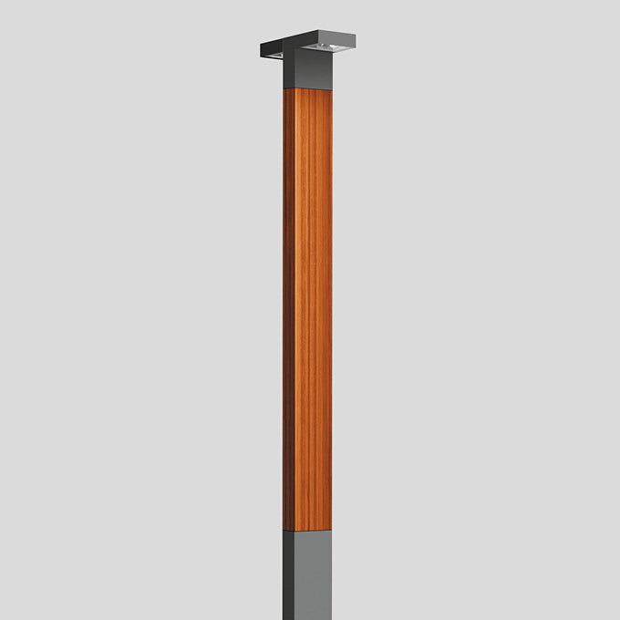 BEGA LED-Wegeleuchte 36W IP65 4000K Holz 84471K4 3910lm graphit Gl_strukt