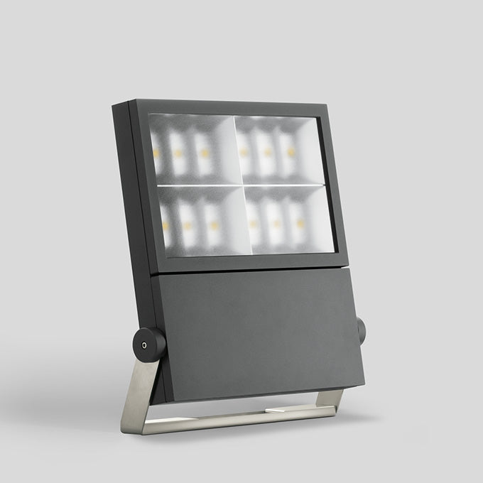 BEGA LED-Anbaustrahler 371W Konv 1-10V 84501K4 DALI 4LEDs graphit 4000K ws mt