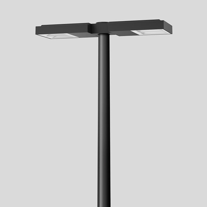 BEGA LED-Aufsatzleuchte 67W 76mm 3000K 84584K3 9336lm graphit Konv Alu Gl_tr
