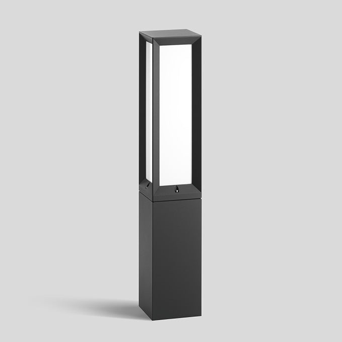 BEGA LED-Pollerleuchte 35,5W IP65 4000K 84668K4 3259lm graphit Alu Kst_opal