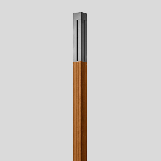 BEGA Lichtmast 4m 120mm Holz lack 84696A