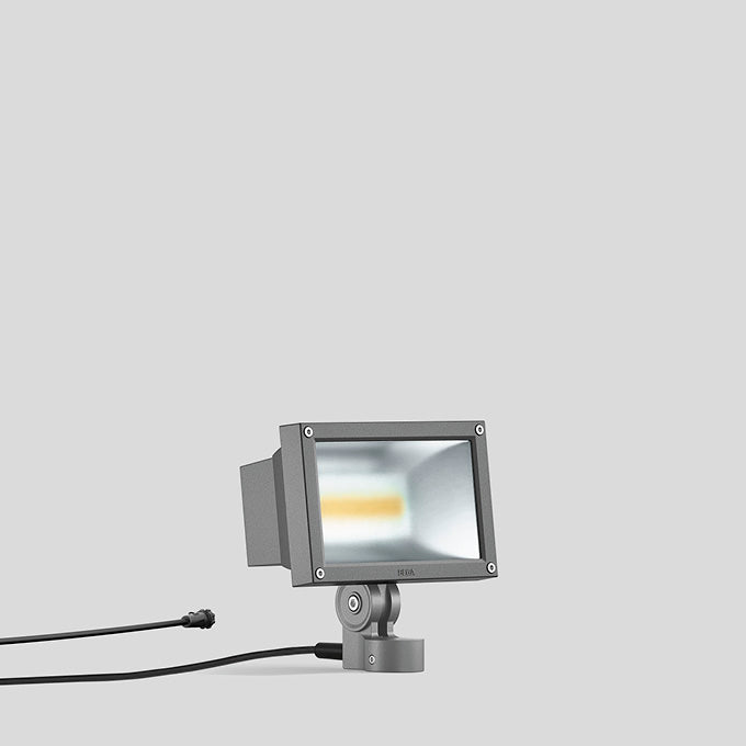 BEGA LED-Anbaustrahler 11,9W Konv 1LED UniLink 84850AK3 si 3000K ws 1138lm si