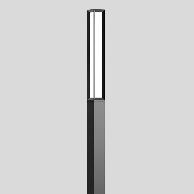 BEGA LED-Wegeleuchte 60,7W IP65 3000K 84876K3 6996lm graphit Alu Kst_opal